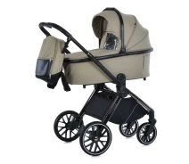 Придбати - дитячу коляску  Універсальна всесезонна коляска ME 1124-2 PRESTIGE Calm Beige 2 в 1: люлька + прогулянковий блок