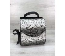 Придбати - рюкзак  Сумка-рюкзак WeLassie Chris чорно білий (T4101)