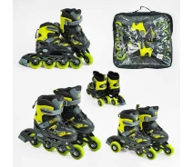 Придбати - роликові ковзани  Роликові ковзани Best Roller 30-33 розмір, колеса PU, колір - жовтий 10890-S | 10890-S