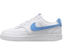Придбати - жіночий кросівок  Кросівки жіночі Nike COURT VISION LO NN біло-блакитні DH3158-107 Розмір EU-40.5 (DH3158-107_EU-40.5)