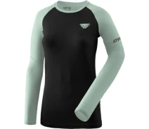 Придбати - жіночу футболку  Футболка жіноча Dynafit Alpine Pro LS Tee Women M Чорний-Сірий (016.002.2715)