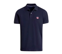 Придбати - чоловіче поло  Поло чоловіче GANT SHIELD PIQUE SLEEVE POLO GT-9768NV L