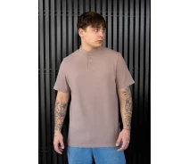 Придбати - чоловіче поло  Чоловіче світло-коричневе поло Staff lw light brown (p30-1819-XXL)