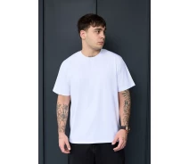Придбати - чоловічу футболку  Універсальна футболка на кожен день Staff white basic (p30-1724-XL)