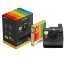 Придбати - фотоапарат  Камера моментального друку Polaroid Now Gen 3 Black + Color Film Bundle (8 photos) (6572)