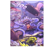 Придбати - подарок для геймеров  Картина на металі Ван Піс One Piece 20x30 см (27224)