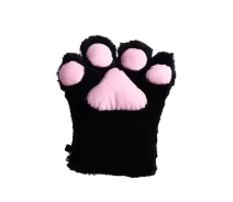 Придбати - подарок для геймеров  Косплей Рукавички Лапи Кішки Чорні Cosplay Cat Paws Gloves Black P CCPGB