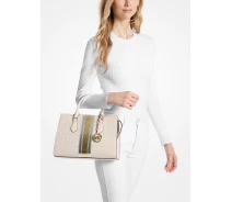 Придбати - жіночу сумку  Жіноча сумка-тоут Michael Kors з принтом 1159831509 (Молочний One size) (art125102)