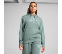 Придбати - жіночу толстовку  Толстовка SCRIPT Comfort Hoodie 68498330 Puma L Зелений