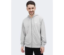 Придбати - чоловічу толстовку  Толстовка на блискавці Stacked Logo MJ41501AG New Balance S Сірий