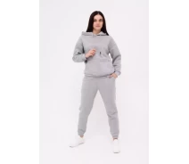 Придбати - жіночий спортивний костюм  Спортивний костюм Blue World 22-2522 3XL Світло-сірий (2000989148395)