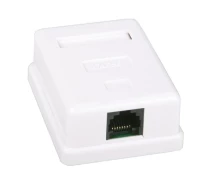 Придбати - розетку и выключатель  Комп'ютерна розетка RJ45 x1 UTP 5e Kingda (KD-WP6034-C5e)