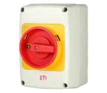 Придбати - розетку и выключатель  Пакетний перемикач ETI CS 25 92 PNGLK 0-1 4P 25A 400V в корпусі з блокуванням (4773182)