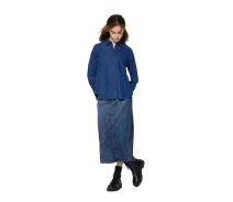 Придбати - жіночу сорочку  Джинсова сорочка UNIQLO 1159826153 (Синій S) (art135735)