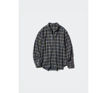 Придбати - жіночу сорочку  Фланелева сорочка Uniqlo в клітинку 1159831875 (Синій/Зелений XS) (art682438)