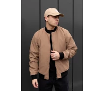 Придбати - чоловічий бомбер  Світло-коричневий бомбер Staff sevi light brown (p101-0483-XXL)