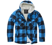 Придбати - куртку мужскую  Куртка Brandit Lumber Jacket Hooded S Синьо-чорний (3172.183-S) (672b9c0fa1dcda29ec3fe3ea)