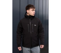 Придбати - куртку мужскую  Демісезонна куртка для чоловіків soft shell Staff nexu black logo (p101-0505-XS)