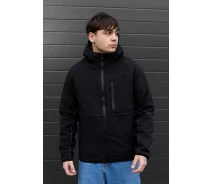 Придбати - куртку мужскую  Базова чоловіча куртка soft shell Staff oki black reflective (p101-0504-XS)