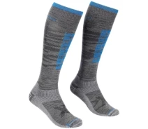 Придбати - чоловічу шкарпетку  Шкарпетки Ortovox Ski Compression Long Socks Mns grey blend - 45-47 - сірий (025.001.0123) (839364-01-KOLIDER)