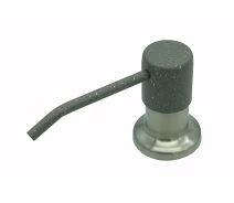 Придбати - дозатор (диспенсер) для ванної кімнати  Дозатор для моющего средства AQUAMILL RIO комби серый муссон