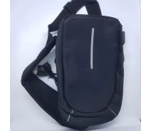 Придбати - рюкзак  Рюкзак антизлодій із захистом та USB-портом міні Mini чорний