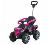 Придбати - дитячий електромобіль  Дитячий електричний квадроцикл Bambi Racer M 6126EBLR-8, толокар + батьківська ручка, 6V/500mA, фіолетовий