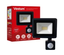 Придбати - прожектор  Прожектор Vestum LED 10W 6500K 180-260V IP65 (1-VS-3019)