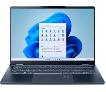 Придбати - ноутбук  Ноутбук Acer Swift 14 AI SF14-51 14.5" 2.8K OLED 90Гц, Intel Core Ultra 7-256V, 16GB LPDDR5X, SSD 512GB, Steam Blue (NX.J2KEU.002)