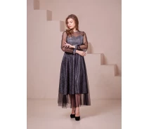 Придбати - повсякденну сукню  Блискуча сукня FashionYouWant 5XL, чорний 46-372369