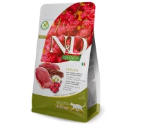 Придбати - корм для кота  Сухий корм Farmina N&D Quinoa Urinary, Duck & Cranberry для кішок, від сечокам'яної хвороби, качка, 300 г (*) (179467)