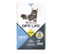 Придбати - корм для кота  Сухий беззерновий корм Versele-Laga Opti Life Sterilised Light для стерилізованих та котів схильних до повноти 2.5 кг (413159)
