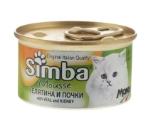 Придбати - корм для кота  Консерви для кішок Simba Cat Wet телятина 85 г (8009470009409) - Оригінал! (523511-01-KOLIDER)