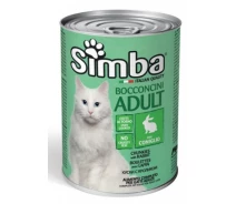 Придбати - корм для кота  Консерви для кішок Simba Cat Wet кролик 415 г (8009470009089) - Оригінал! (523503-01-KOLIDER)