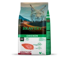 Придбати - корм для кота  Cухий корм з куркою для стерилізованих котів Bravery Cat Adult Sterilized Chicken, 2 кг