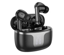 Придбати - навушники  Навушники Bluetooth бездротові Hoco EQ10 Plus вакуумні з мікрофоном та шумозаглушенням ANC Black