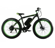 Придбати - електровелосипед  Електрофетбайк E-motion Fatbike GT 48V 21Ah 1000W чорно-зелений