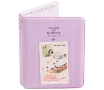 Придбати - фотоальбом  Фотоальбом фіолетовий для Instax Mini 64 фото Альбом для Mini (8, 9, 12, 11, 40, 50s, 70, 90, 25s, liplay, evo, link, share sp-1,
