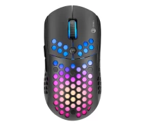 Придбати - мишку для ноутбука  Миша комп'ютерна ігрова MARVO Wired Programmable Gaming Mouse G961 RGB-підсвітка 400-12000dpi Чорний