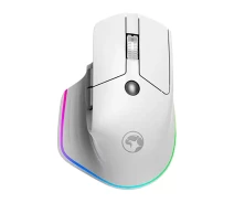 Придбати - мишку для ноутбука  Миша комп'ютерна ігрова MARVO Wireless Mouse G803W RGB-підсвітка Bluetooth / 2.4G / Type-C 1600-4000dpi Білий