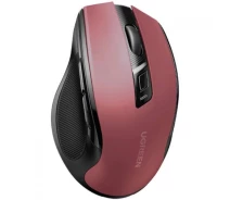 Придбати - мишку для ноутбука  Мишка UGREEN MU006 2.4ГГц Ergonomic Wireless 4000dpi 5кн Silence Red (25752)