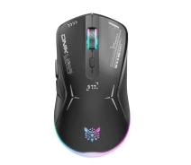 Придбати - мишку для ноутбука  Миша комп'ютерна ігрова Onikuma CW917 з RGB-підсвіткою 4800 DPI комбінована 2.4G + USB Чорний