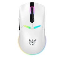 Придбати - мишку для ноутбука  Миша комп'ютерна ігрова Onikuma CW928 з RGB-підсвіткою 12000 DPI комбінована USB 2.4G+Bluetooth Білий