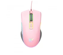 Придбати - мишку для ноутбука  Миша геймерська ONIKUMA CW908 Gaming mouse провідна рожева 000008786-up (208786)