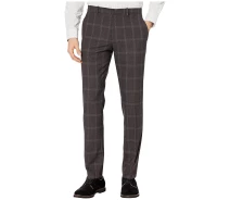 Придбати - чоловічі штани  Штани Perry Ellis Very Slim Large Windowpane Dress Pants Port 31W 32L