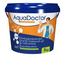 Придбати - хімію для басейнів  Хімія для басейнів Aquadoctor C-90T 5 кг