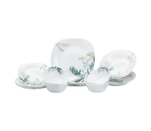 Придбати - сервиз  Столовий сервіз на 6 персон керамічний Tropical, білий TS Kitchen HP23410