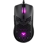 Придбати - мишку для ноутбука  Миша провідна Modecom Shinobi 3360 Volcano ігрова 12000dpi 6кн чорна