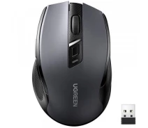 Придбати - мишку для ноутбука  Миша UGREEN MU006 бездротова 2.4GHz 4000dpi 5кн Silence Design Чорна