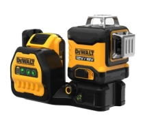 Придбати - лазерний рівень і нівелір  Лазерний нівелір DeWALT лінійний 10.8/12/18В XR Li-Ion, зелений промінь, 1x2Ah 18V, TSTAK (DCE089D1G18) (692852-01-KOLIDER)